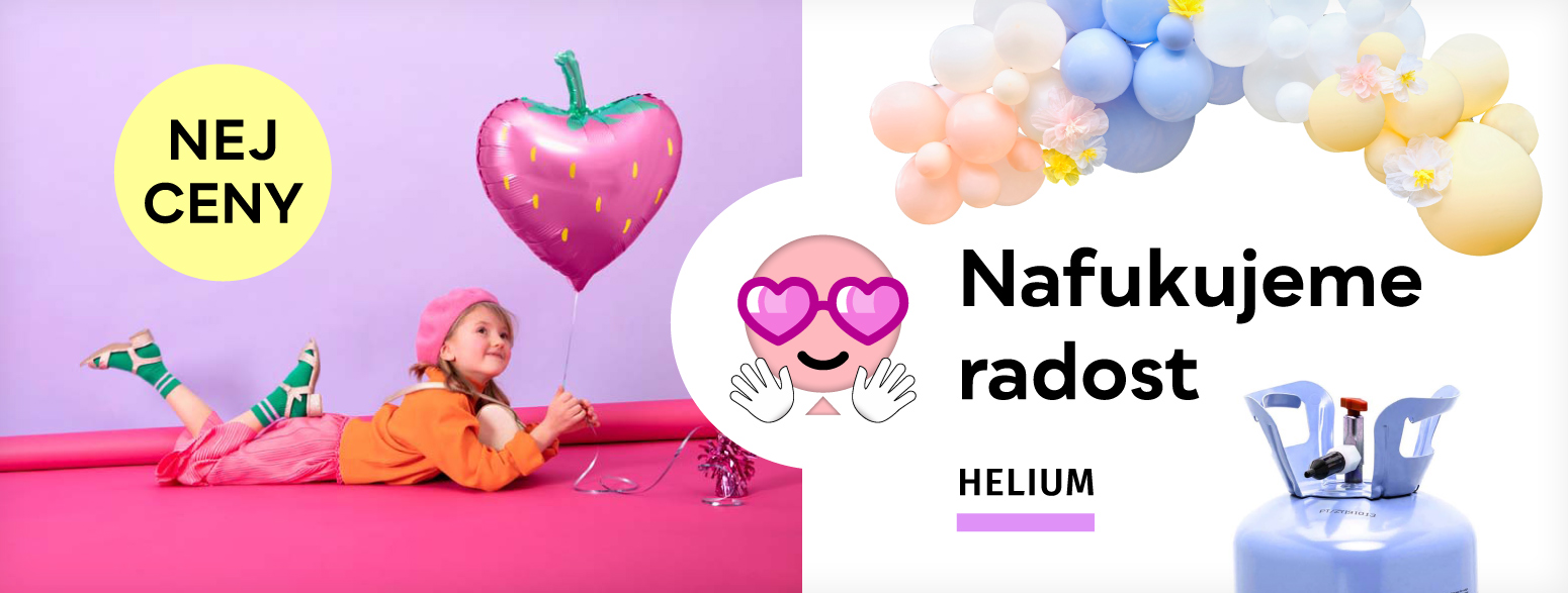 Helium a balonky