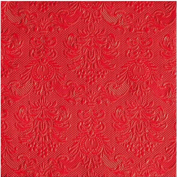UBROUSKY Elegance perleťové červené - 33x33cm 15ks
