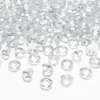Konfetky diamantov transparentn