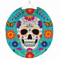 LAMPION paprov kulat Day Of The Dead 25cm