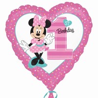 Balnek fliov Minnie srdce 1. narozeniny