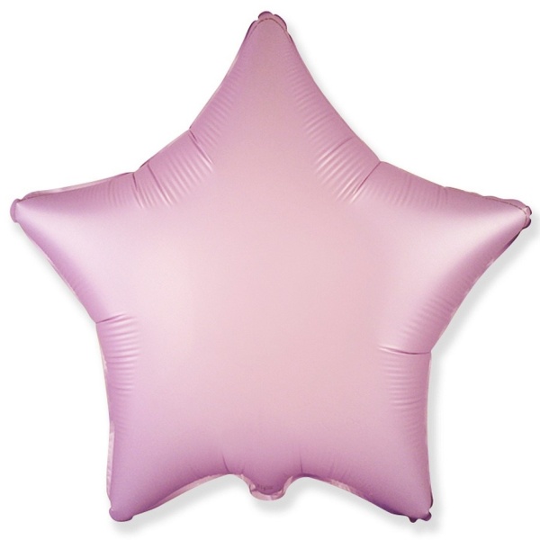 Balónek fóliový Hvězda saténová lila 46 cm