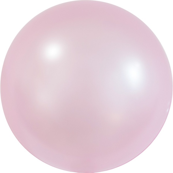 Balónek fóliový metalický růžový 46 cm 1 ks