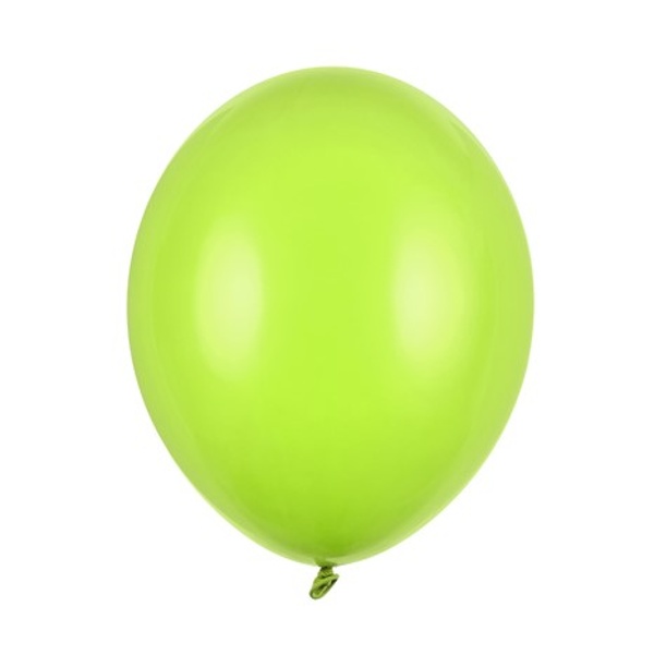 Balónky latexové pastelové limetově zelené 12 cm 100 ks