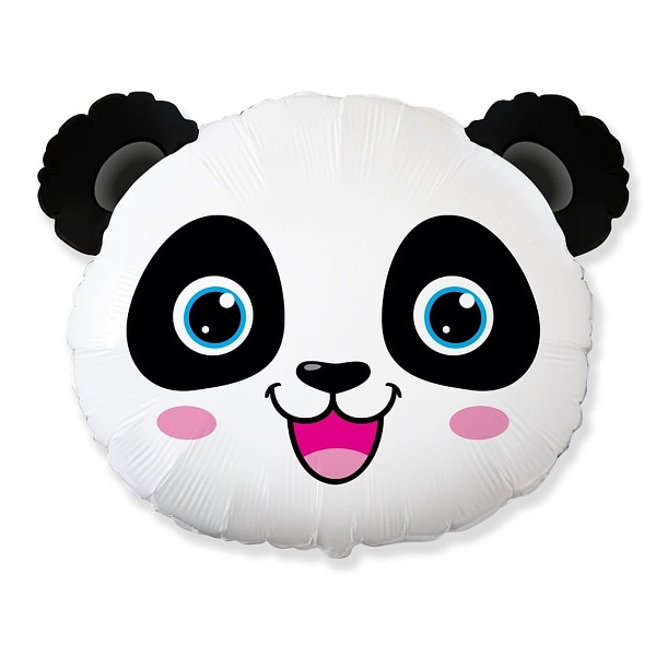 Balónek fóliový Veselá panda 35cm