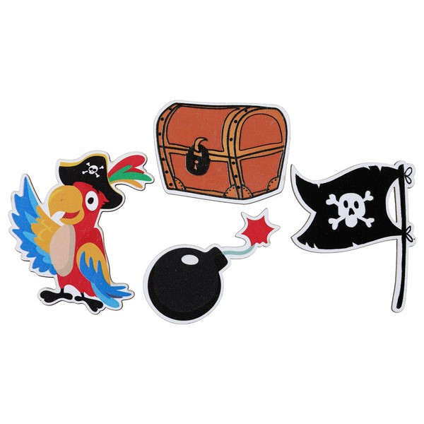 Pirátská party Malý pirát - Konfety na stůl 10 ks