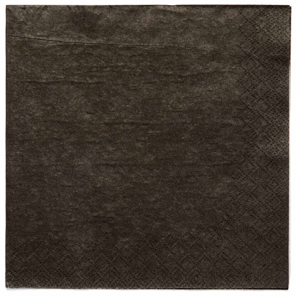 Ubrousky papírové černé Charcoal 33 x 33 cm 20 ks