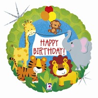 BALNEK fliov Happy Birthday Jungle 46cm