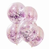 BALNKY latexov s konfetami lila