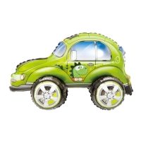 Balnek fliov 4D auto Beetle zelen 57 x 38 cm