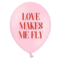 Balnek latexov Love makes my fly 30 cm 1 ks