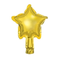 Balnky fliov hvzdy zlat 25 cm 25 ks