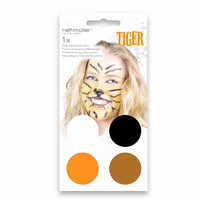 Barvy na obliej Tygr