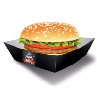Boxy na Burgery paprov BBQ & Grill Party 13 x 13 cm 4 ks