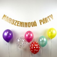 GIRLANDA Narozeninov party 150 cm