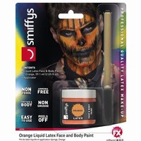 Latexov make-up oranov s apliktorem