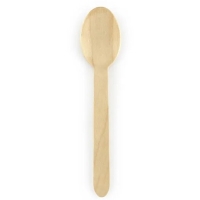 Lžíce dřevěné 16 cm 100 ks