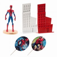 Set dekorac na dort Spiderman 5 ks