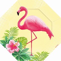 TALKY paprov Flamingo Paradise 18,5cm 6ks