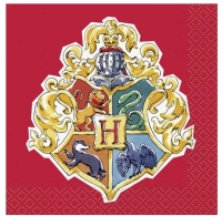 Ubrousky paprov Harry Potter 24,7 x 24,7 cm - 16 ks