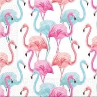 Ubrousky paprov Tropical Flamingo 33 x 33 cm 20 ks