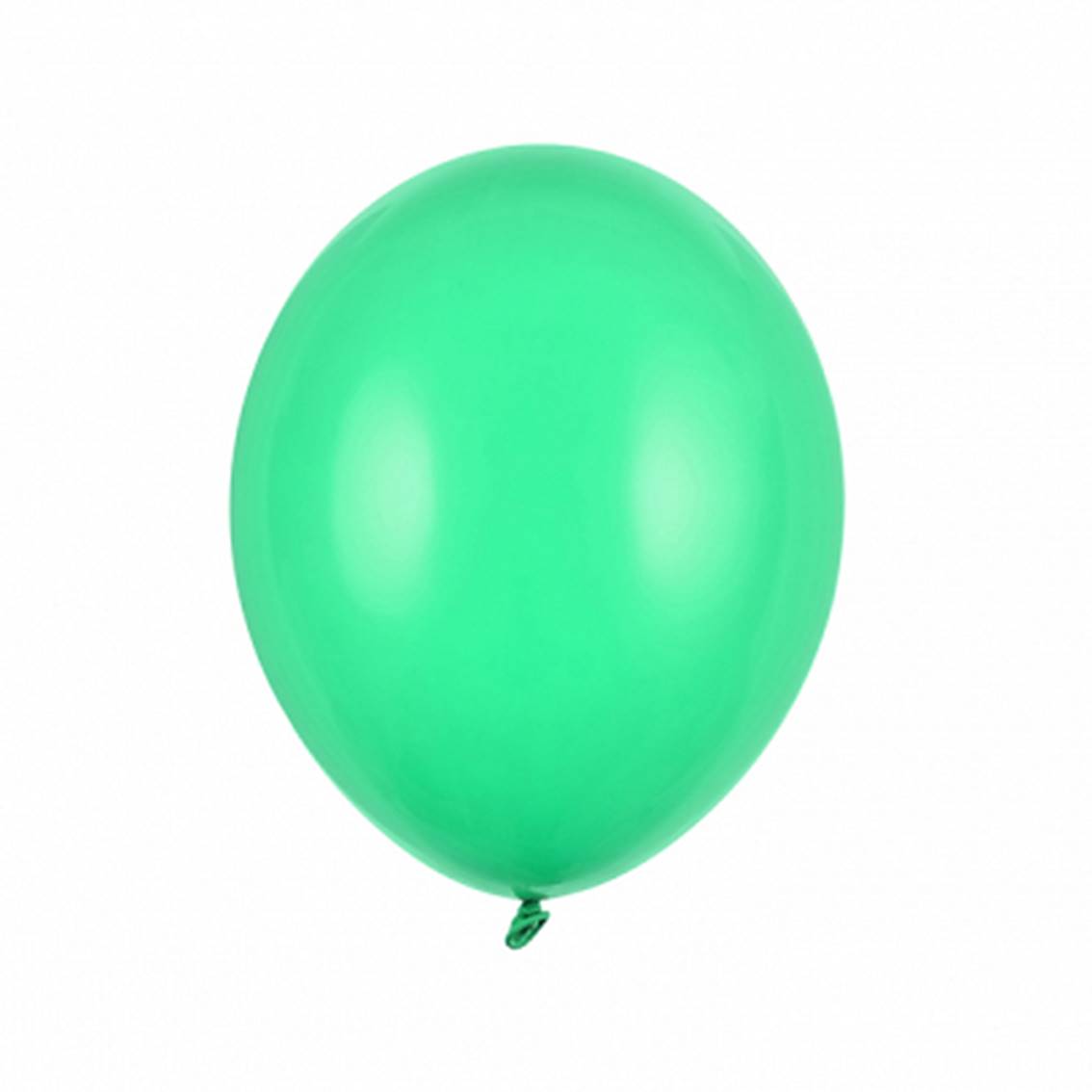 Balónky latexové pastelové zářivě zelené - 27 cm 100 ks