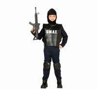 KOSTM dtsk Policie Zvltn jednotka SWAT vel.5-6 let