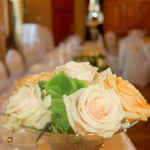 Dekorace svatební hostiny