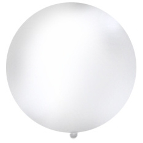 Balón Jumbo bílý 1 m