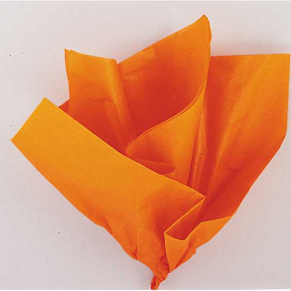 Hedvábný papír Orange