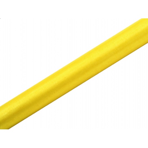 Levně Organza 36cm/9m žlutá