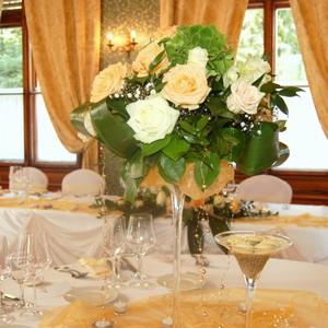 Dekorace svatebn� hostiny