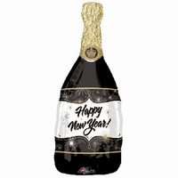 Balón fóliový Champagne New Year