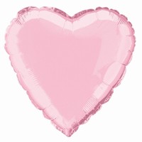 Balónek fóliový srdce Pastel pink