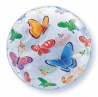 Balónová bublina motýlci