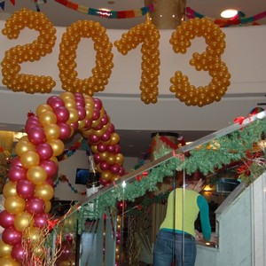 Dekorace v hotelu Dorint