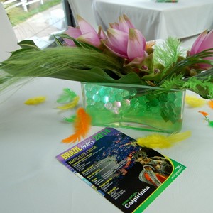 Exotick dekorace z kvtin