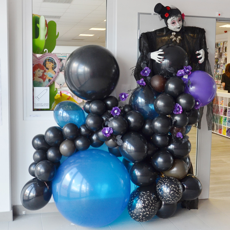 Halloweensk dekorace prostorov