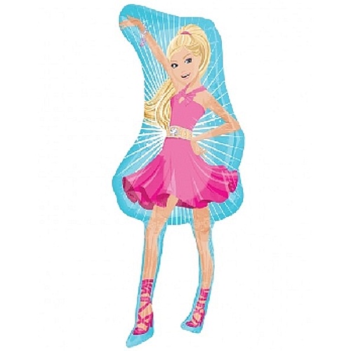 BALÓNEK fóliový Barbie pink 1ks