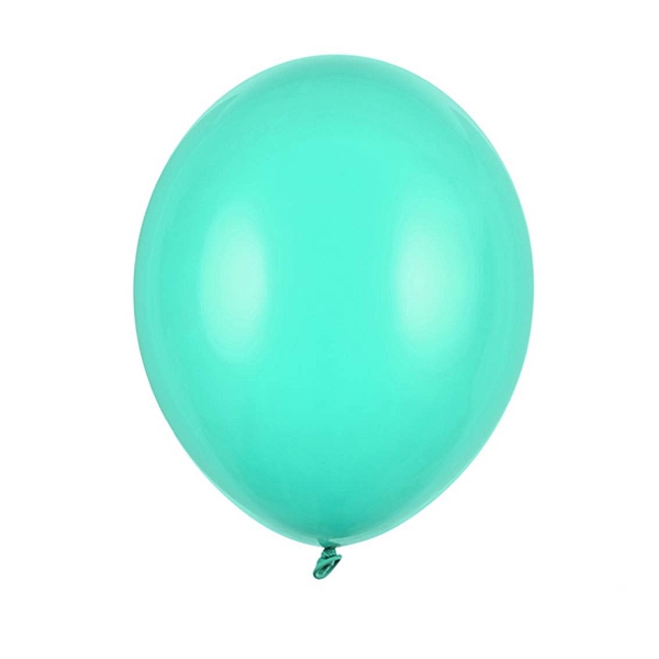 Balónek latexový 23 cm mint 1 ks
