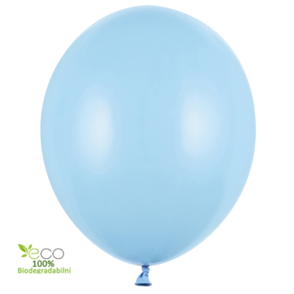 Balónky latexové pastelové Baby Blue - 30 cm 1 ks