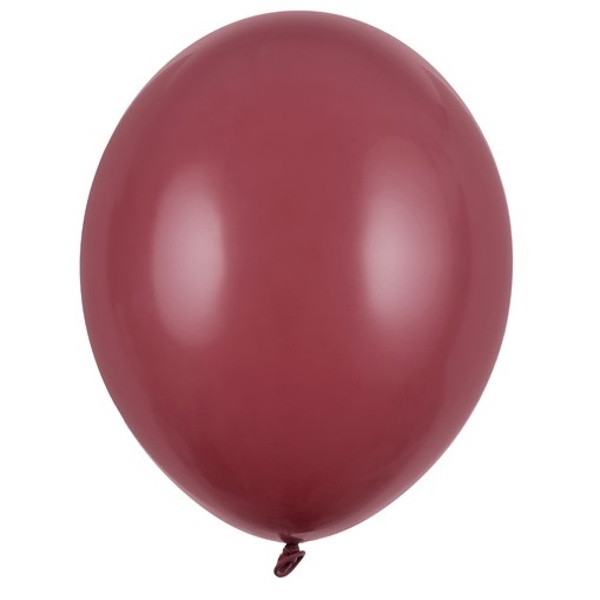 Balónek latexový pastelový 30 cm švestkvový 1 ks
