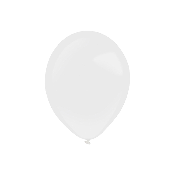Balónky latexové dekoratérské bílé 12 cm 100 ks