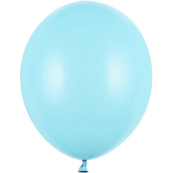 Balónky latexové pastelově modré 30 cm 1 ks