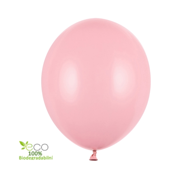 Balónky latexové pastelové světle růžové 23cm 1ks