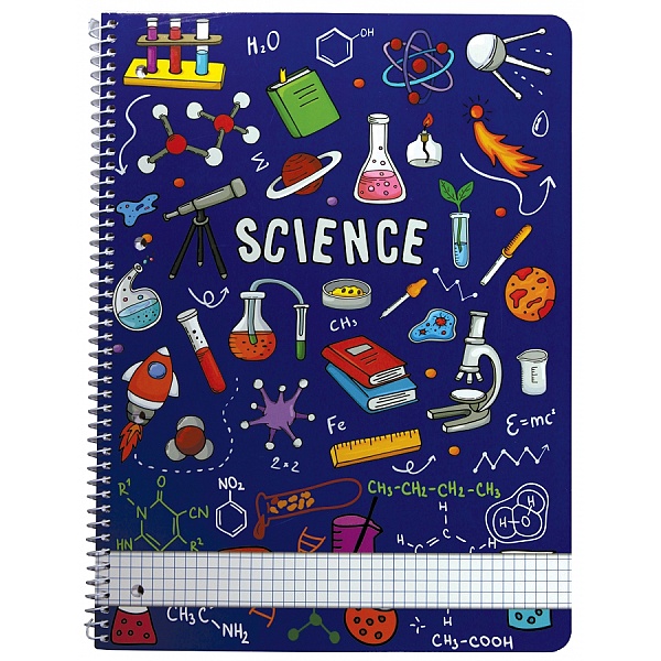 Blok spirálový Věda A4