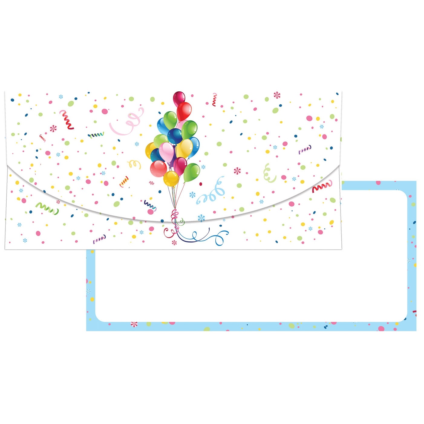 Dárková obálka Balónky