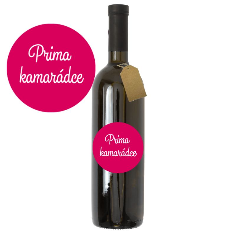 Dárkové víno Tramín červený - Prima kamarádce