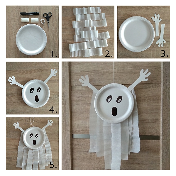 Dekorace na Halloween strašidlo