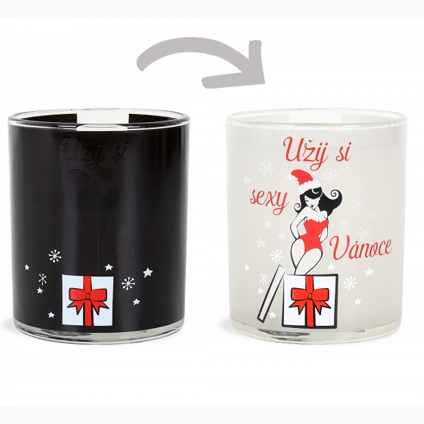 Dárkový hrnek měnící se - Sexy Vánoce